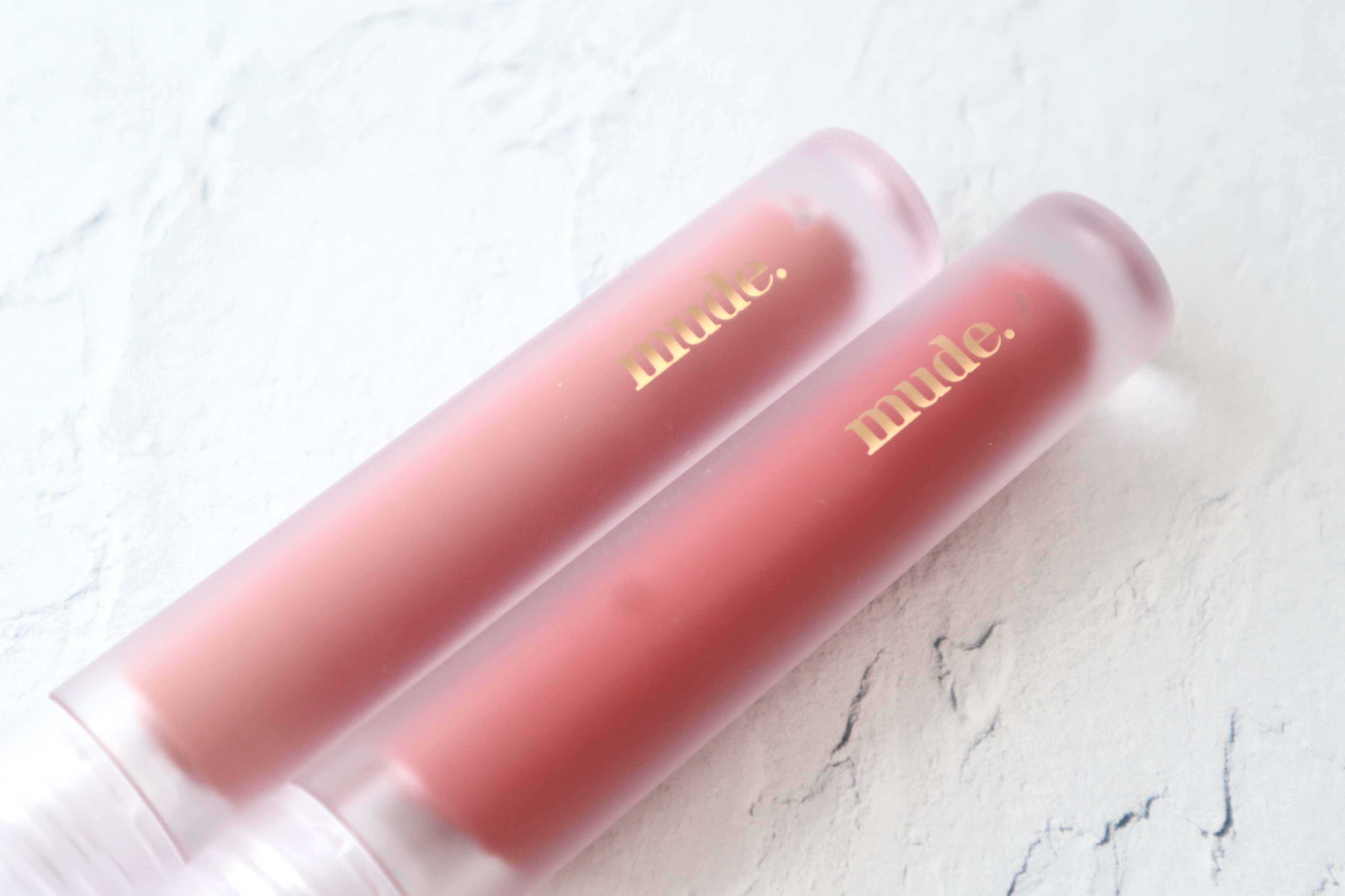 ソフトブラーティント/mude./リップティントを使ったクチコミ（1枚目）