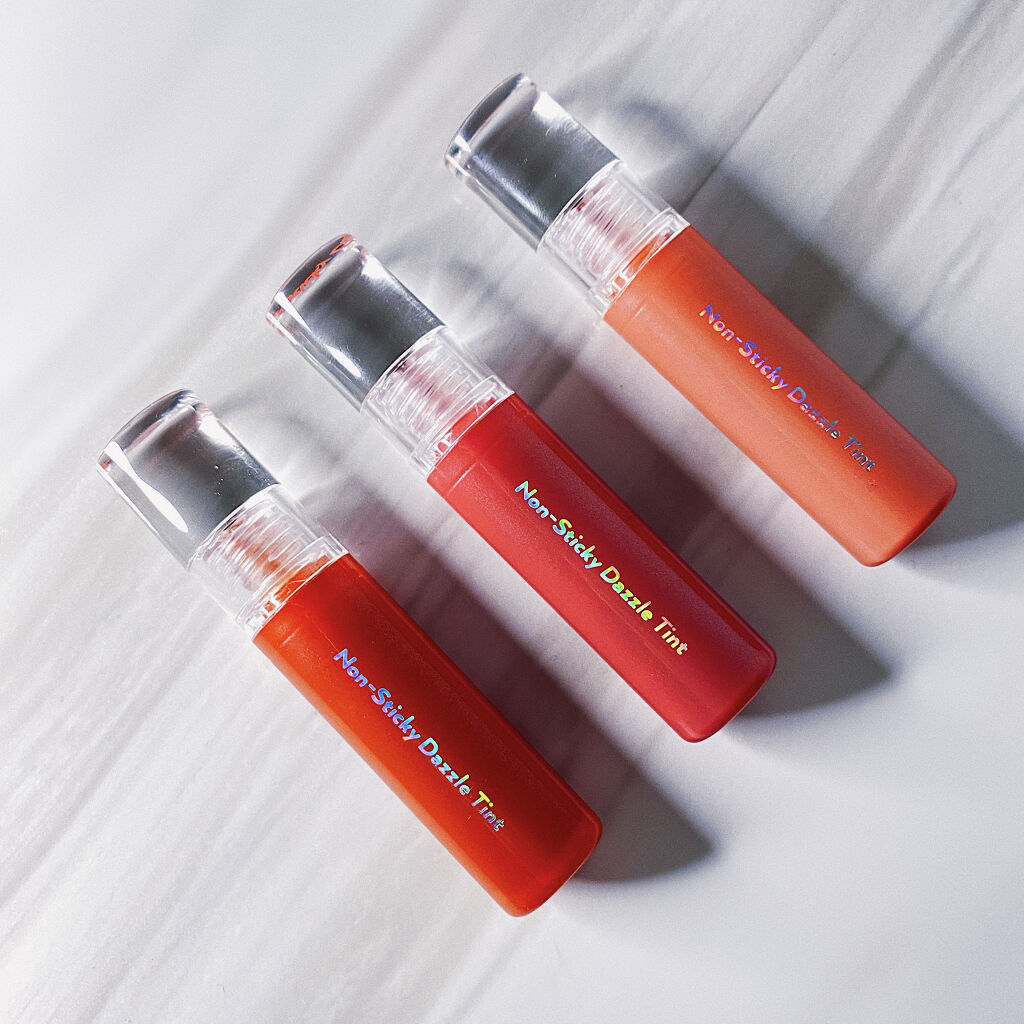 ノンスティッキーダズルティント N°5ナイスステップ【旧】/unleashia/リップティントを使ったクチコミ（2枚目）