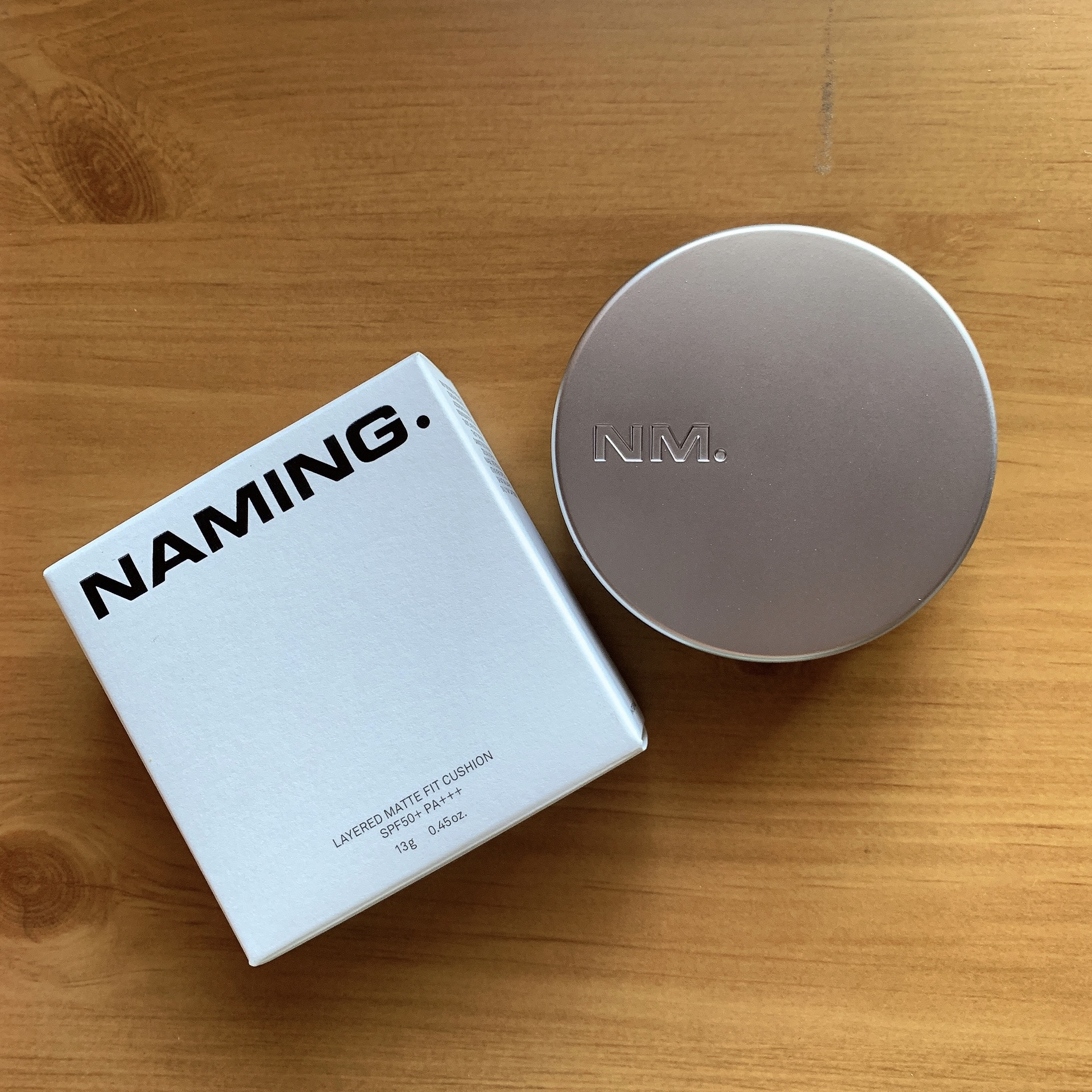 ネーミング レイヤード マット フィットクッション/NAMING./クッションファンデーションを使ったクチコミ（3枚目）
