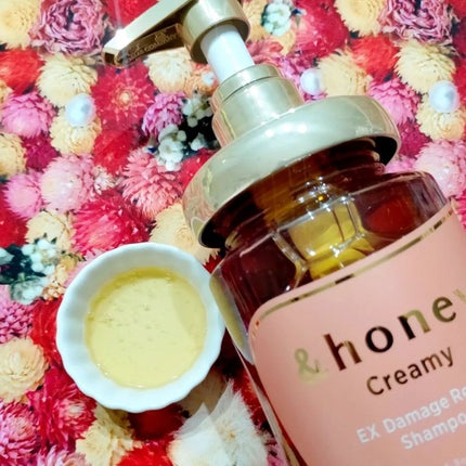 Creamy EXダメージリペアシャンプー1.0/ヘアトリートメント2.0/&honey/市販シャンプーを使ったクチコミ(2枚目)