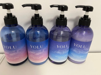 リラックスナイトリペア シャンプー/トリートメント/YOLU/市販シャンプーを使ったクチコミ(2枚目)