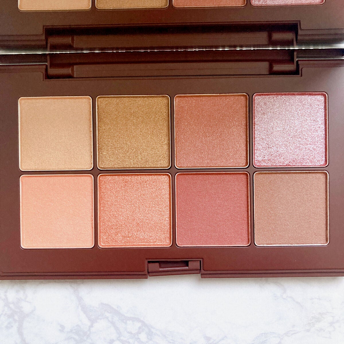 ウォーム メモリーズ アイシャドウパレット/RMK/アイシャドウパレットを使ったクチコミ(2枚目)