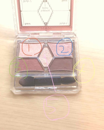【旧品】パーフェクトスタイリストアイズ/キャンメイク/アイシャドウパレットを使ったクチコミ(2枚目)