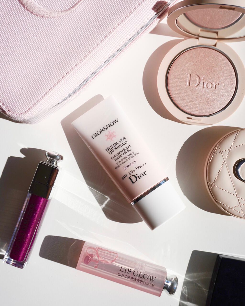 【旧】スノー UVシールド トーンアップ 50+/Dior/日焼け止めミルクを使ったクチコミ(2枚目)