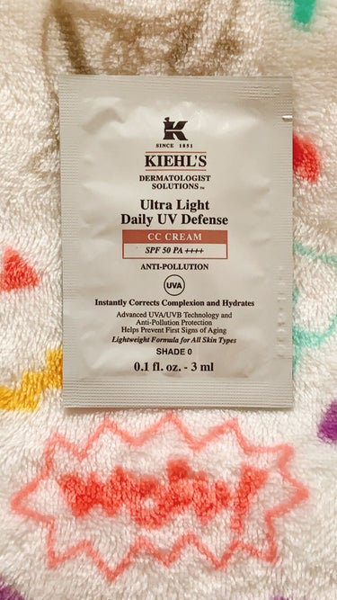 キールズ DS UVディフェンス CCクリーム SPF50・PA++++/Kiehl's/CCクリームを使ったクチコミ（1枚目）