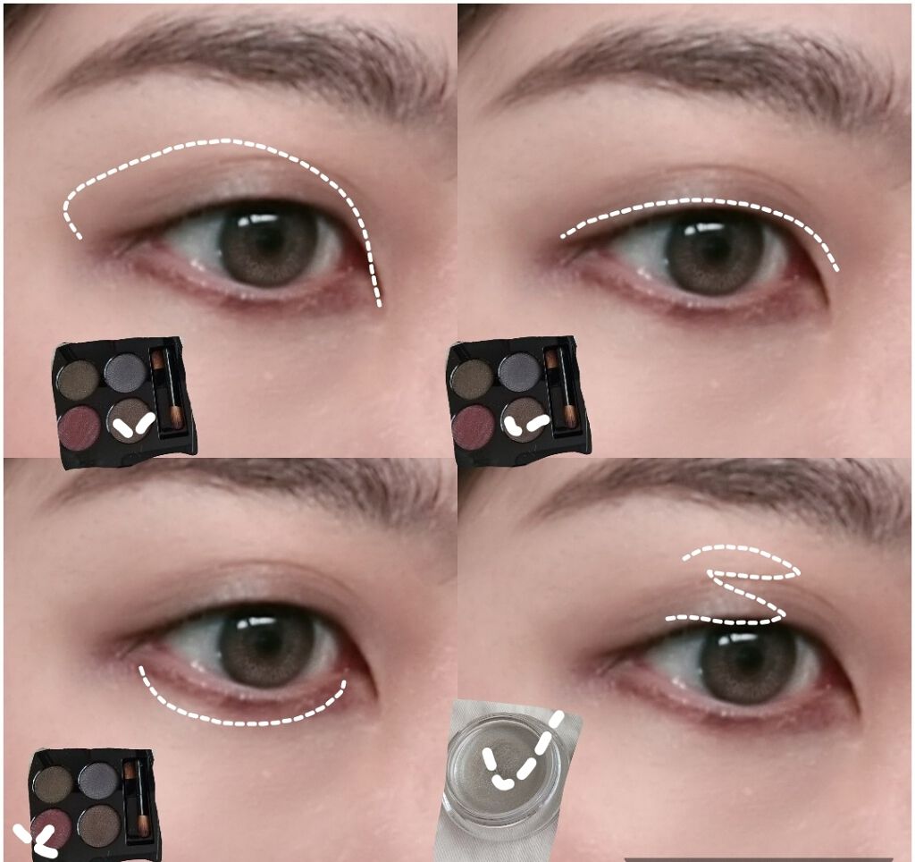 レ キャトル オンブル/CHANEL/アイシャドウパレットを使ったクチコミ(3枚目)