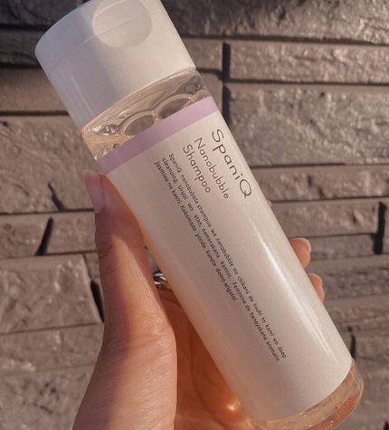 SpaniQ ナノバブルシャンプー/SpaniQ/市販シャンプーを使ったクチコミ(2枚目)