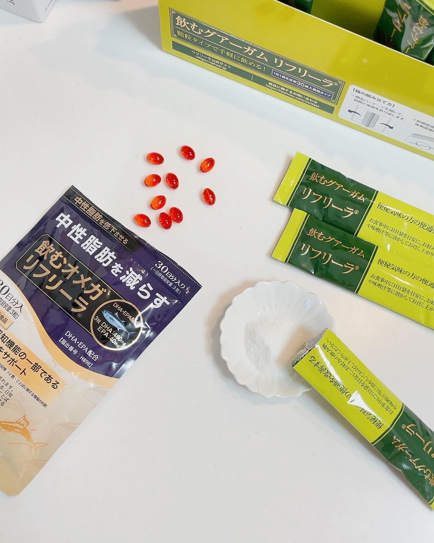 飲むグアーガム リフリーラ/ リフリーラ/健康サプリメントを使ったクチコミ（3枚目）