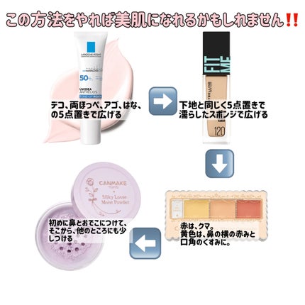 カラーミキシングコンシーラー/キャンメイク/パレットコンシーラーを使ったクチコミ(5枚目)