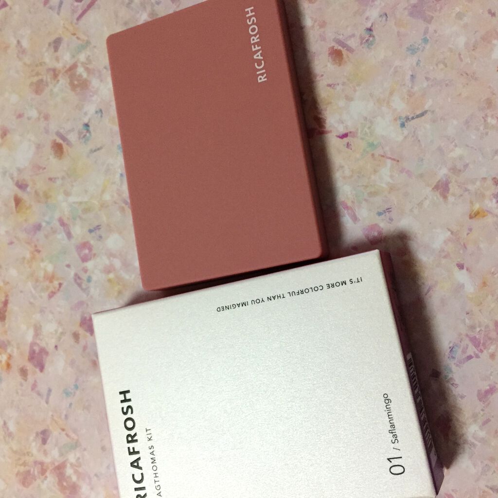 ラグトーマス・キット/RICAFROSH/アイシャドウパレットを使ったクチコミ（3枚目）