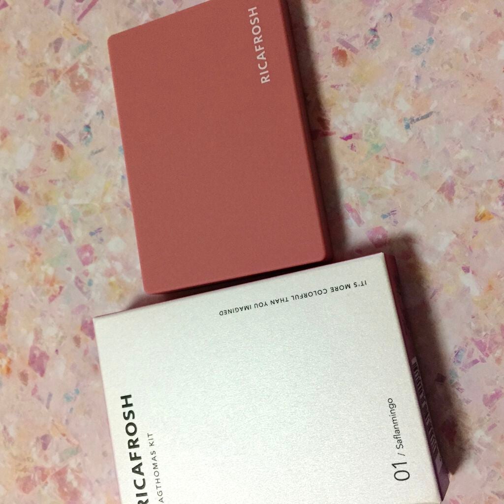 ラグトーマス・キット/RICAFROSH/アイシャドウパレットを使ったクチコミ(3枚目)