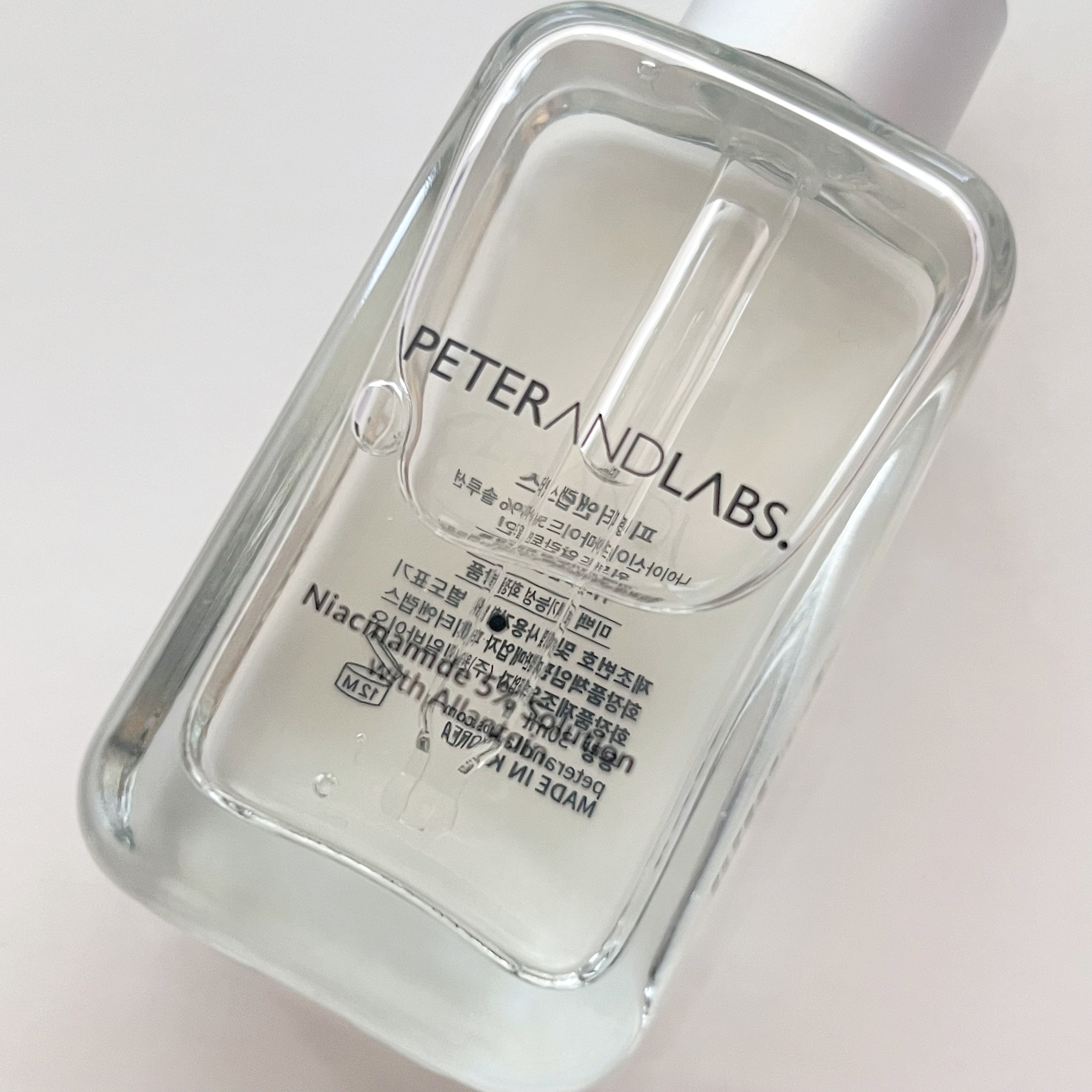 ナイアシンアミド5%ソリューションウィズアラント美容液/PETERANDLABS/美容液を使ったクチコミ（2枚目）