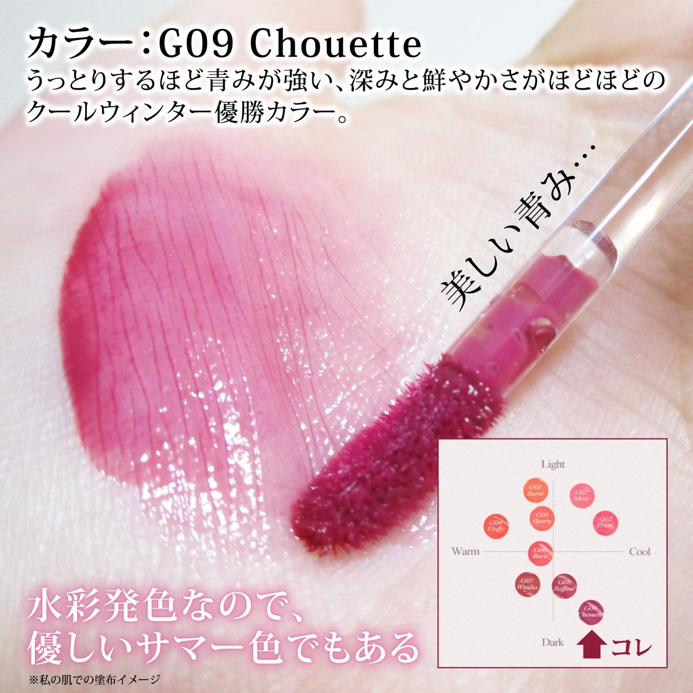 オールライトムードグローティント/フォレンコス/リップティントを使ったクチコミ(4枚目)