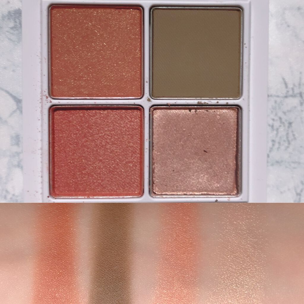 THE アイパレR/b idol/アイシャドウパレットを使ったクチコミ(3枚目)