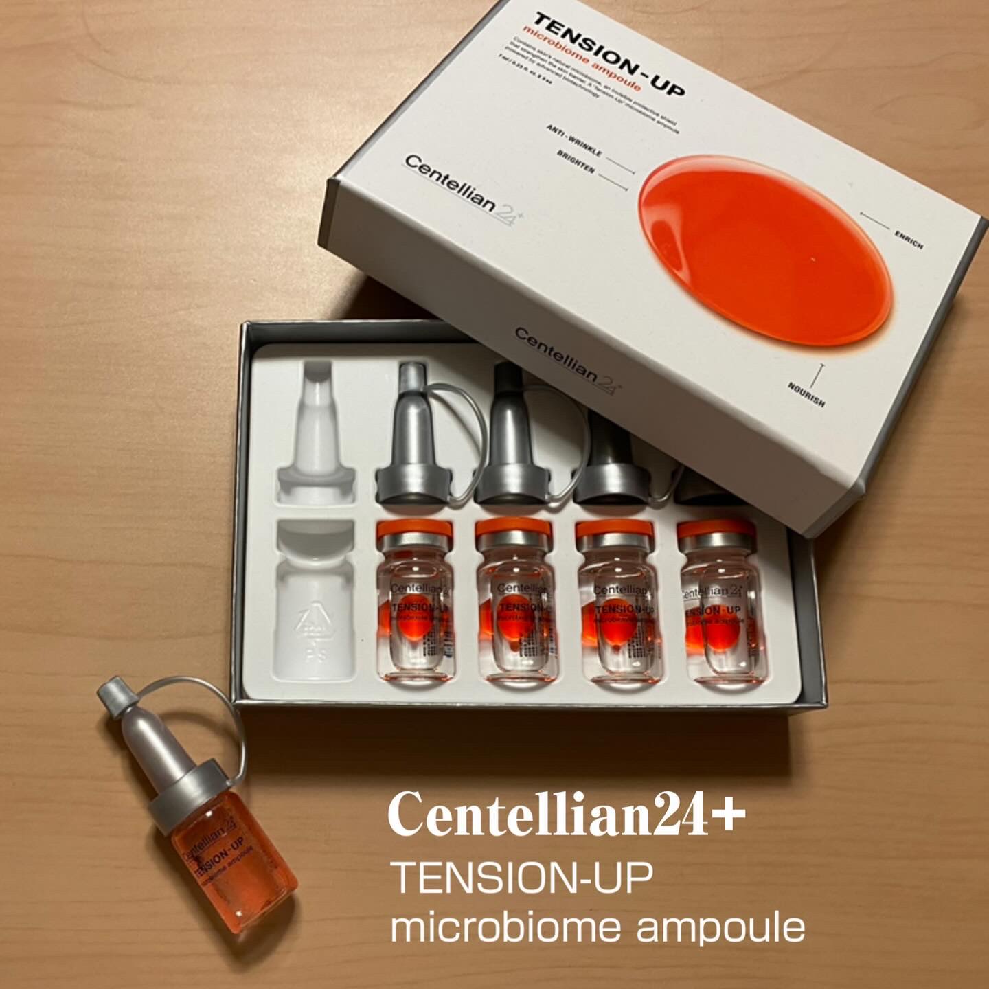 テンションアップマイクロバイオームアンプル/センテリアン24/美容液を使ったクチコミ（1枚目）