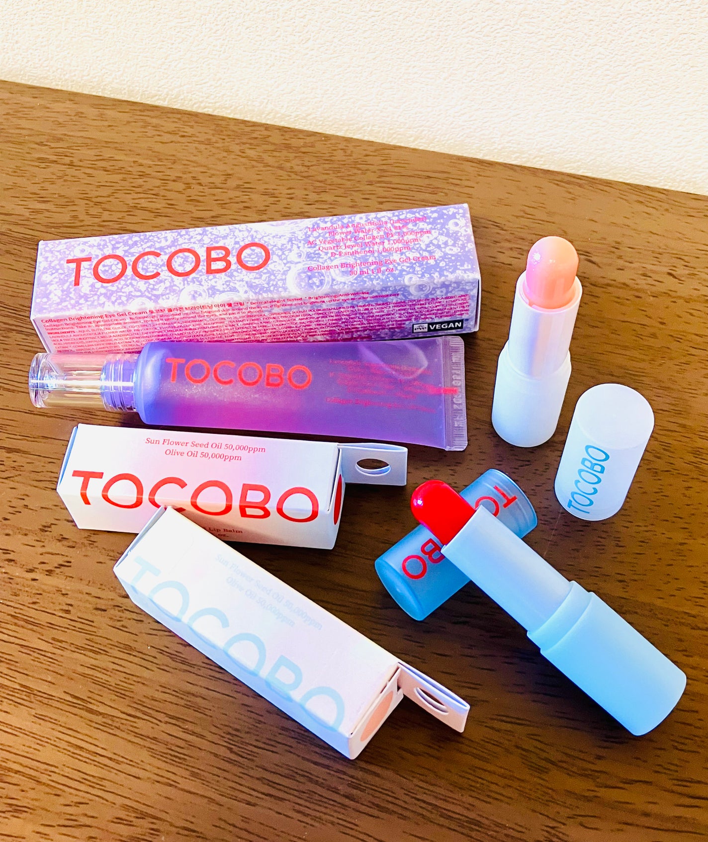 グラスティンティッドリップバーム/TOCOBO/リップバームを使ったクチコミ(1枚目)