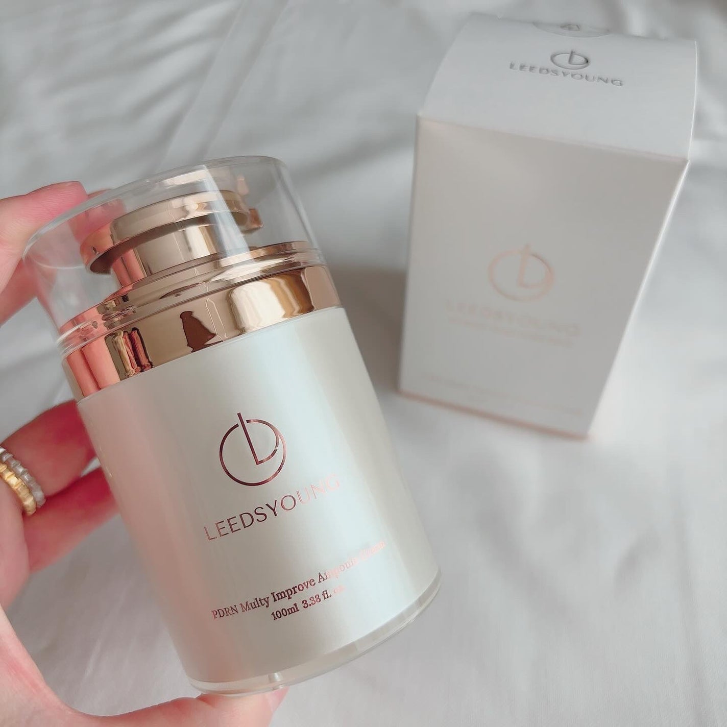 PDRNマルチアンプルクリーム/LEEDSYOUNG/フェイスクリームを使ったクチコミ(1枚目)