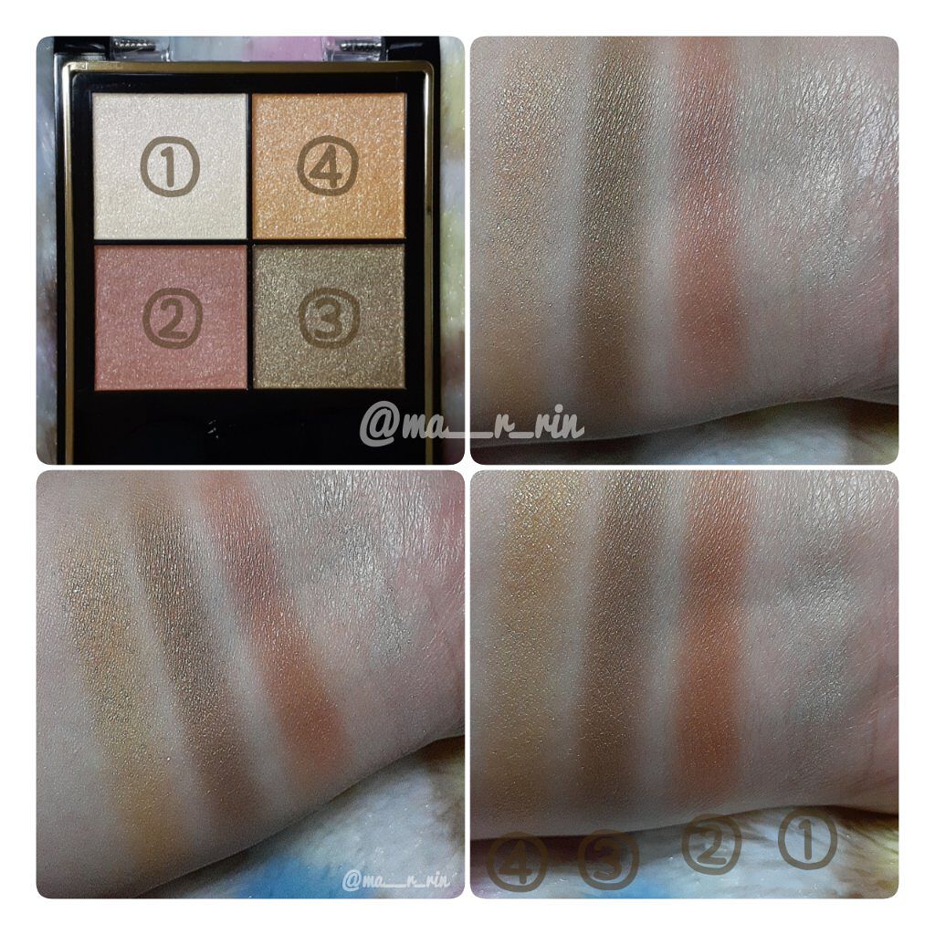 リアルクローズシャドウ/excel/アイシャドウパレットを使ったクチコミ(2枚目)