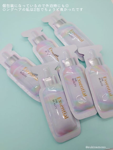 ザビューティ うるツヤチャージヘアパック/エッセンシャル/ヘアマスク・ヘアパックを使ったクチコミ(3枚目)