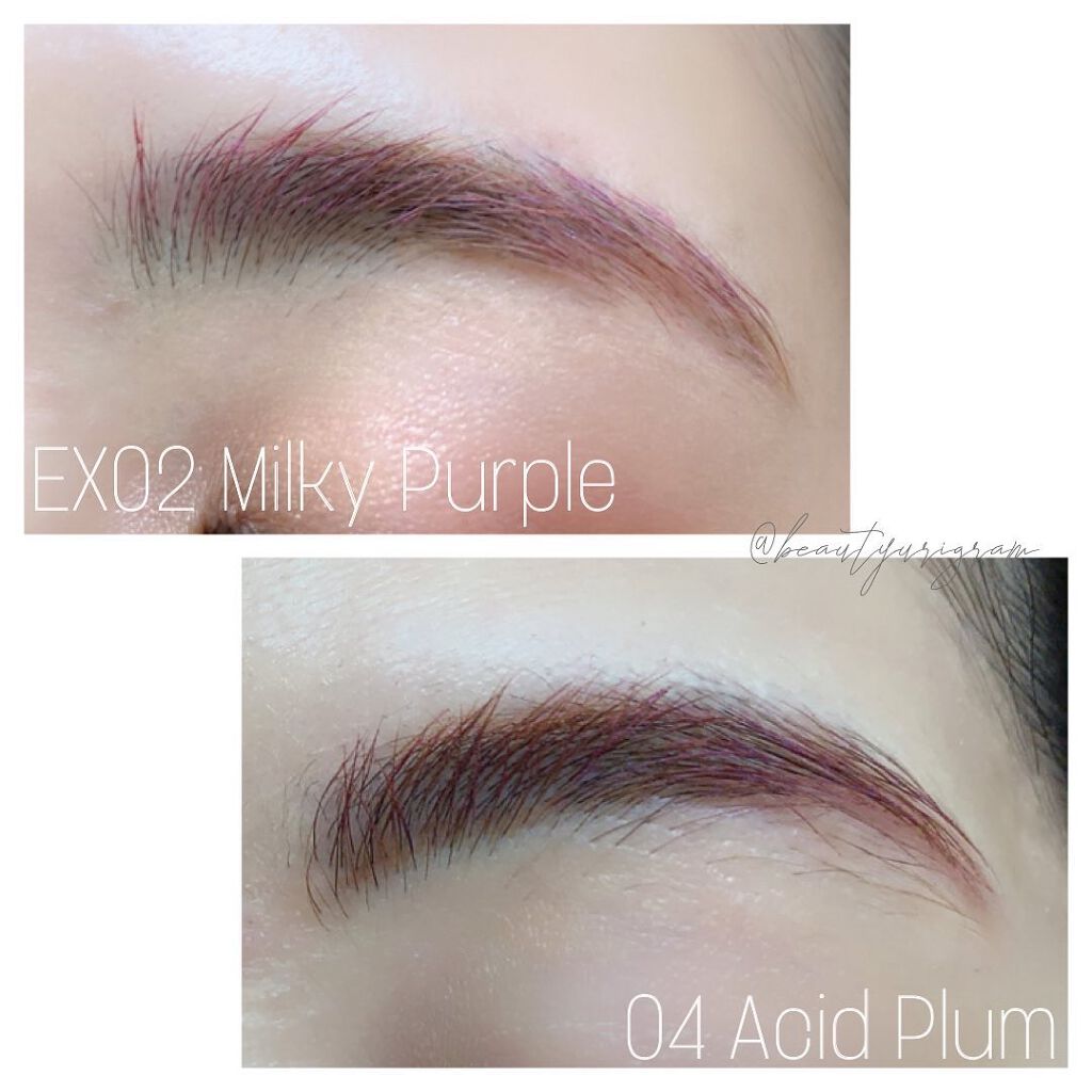 セルヴォーク インディケイトアイブロウマスカラ C 〈C〉EX02(限定色) /Celvoke/眉マスカラを使ったクチコミ（3枚目）