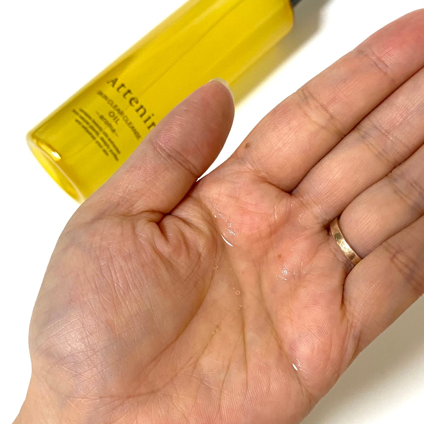 スキンクリア クレンズ オイル <アロマタイプ>/アテニア/オイルクレンジングを使ったクチコミ(3枚目)