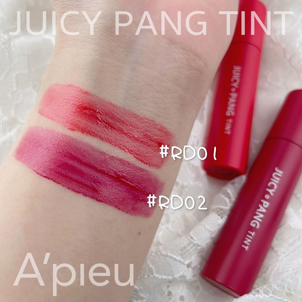 アピュー ジューシーパン ティント/A’pieu/リップティントを使ったクチコミ(4枚目)