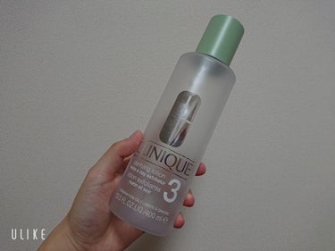 クラリファイング ローション 3 400ml/CLINIQUE/ブースター・導入液を使ったクチコミ（2枚目）