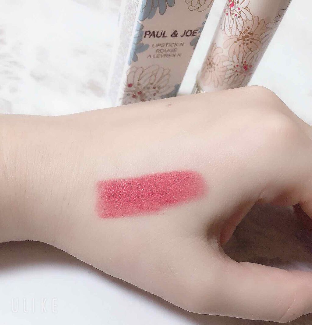 リップスティック N 503 さんごのイヤリング/PAUL & JOE BEAUTE/口紅を使ったクチコミ（2枚目）