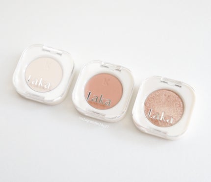 モノアイシャドウ/Laka/単色アイシャドウを使ったクチコミ(3枚目)