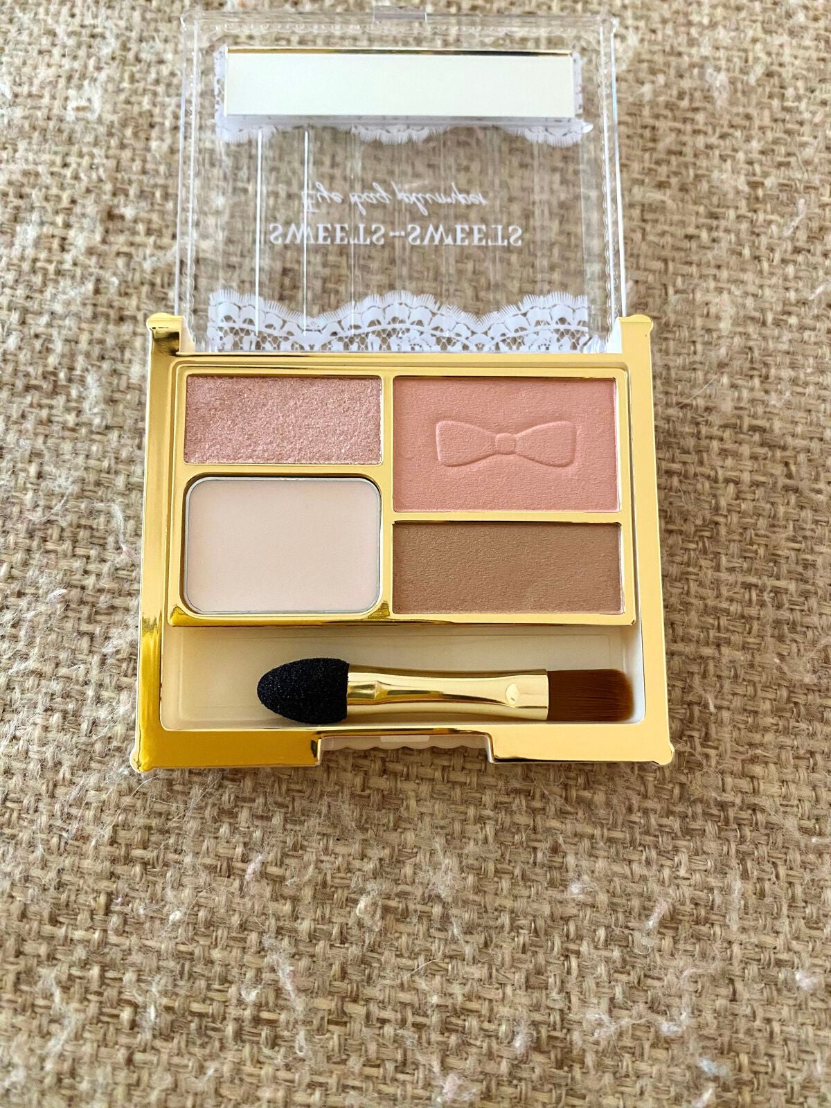 アイバッグプランパー/スウィーツ スウィーツ/アイシャドウパレットを使ったクチコミ(2枚目)