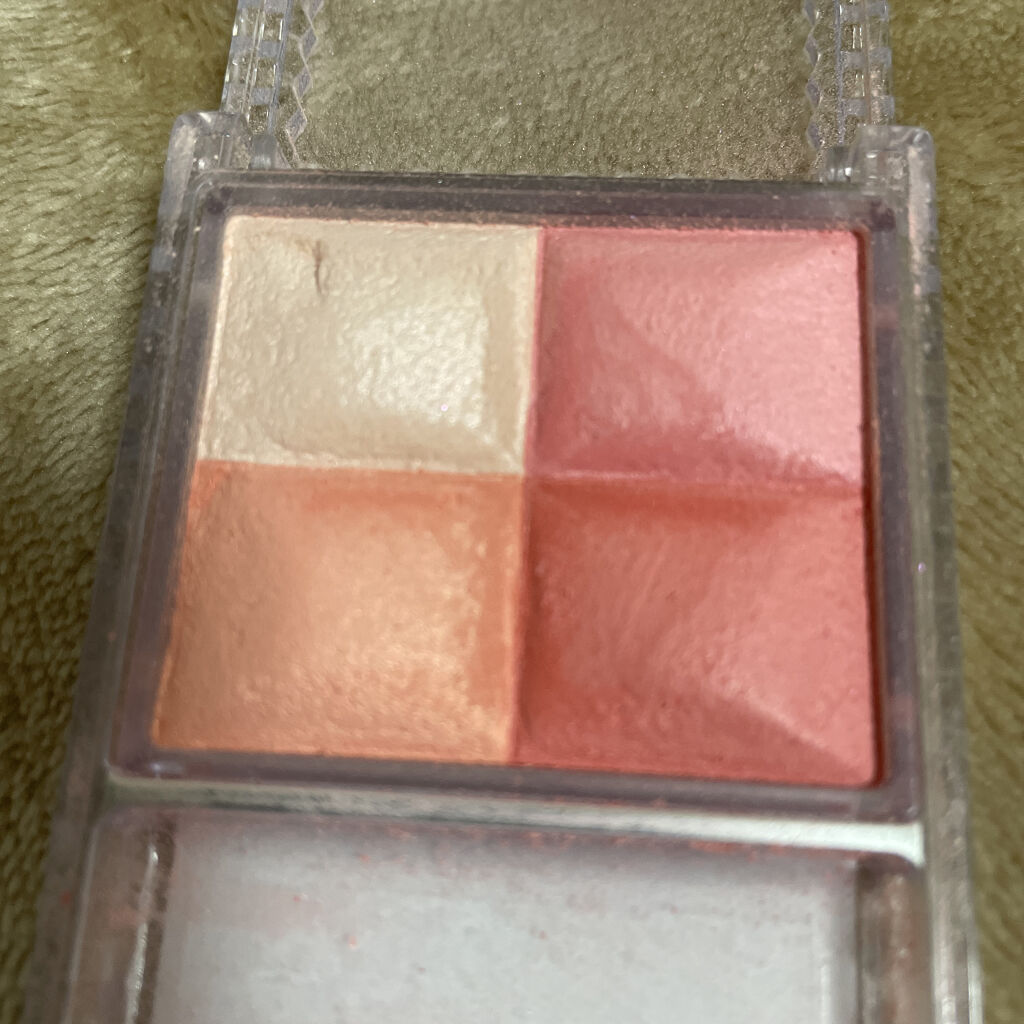 ミックスカラーチーク/CEZANNE/パウダーチークを使ったクチコミ（2枚目）