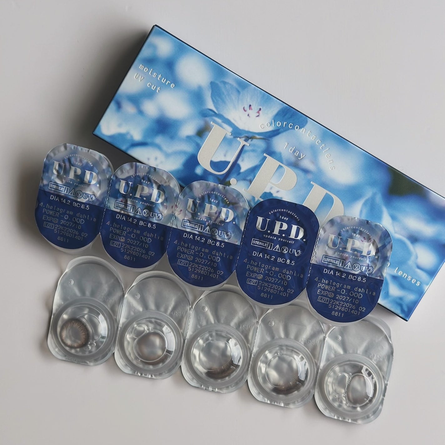 U.P.D. 1day/U.P.D./ワンデー(1DAY)カラコンを使ったクチコミ(3枚目)