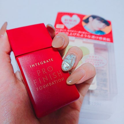 プロフィニッシュリキッド/インテグレート/リキッドファンデーションを使ったクチコミ(2枚目)