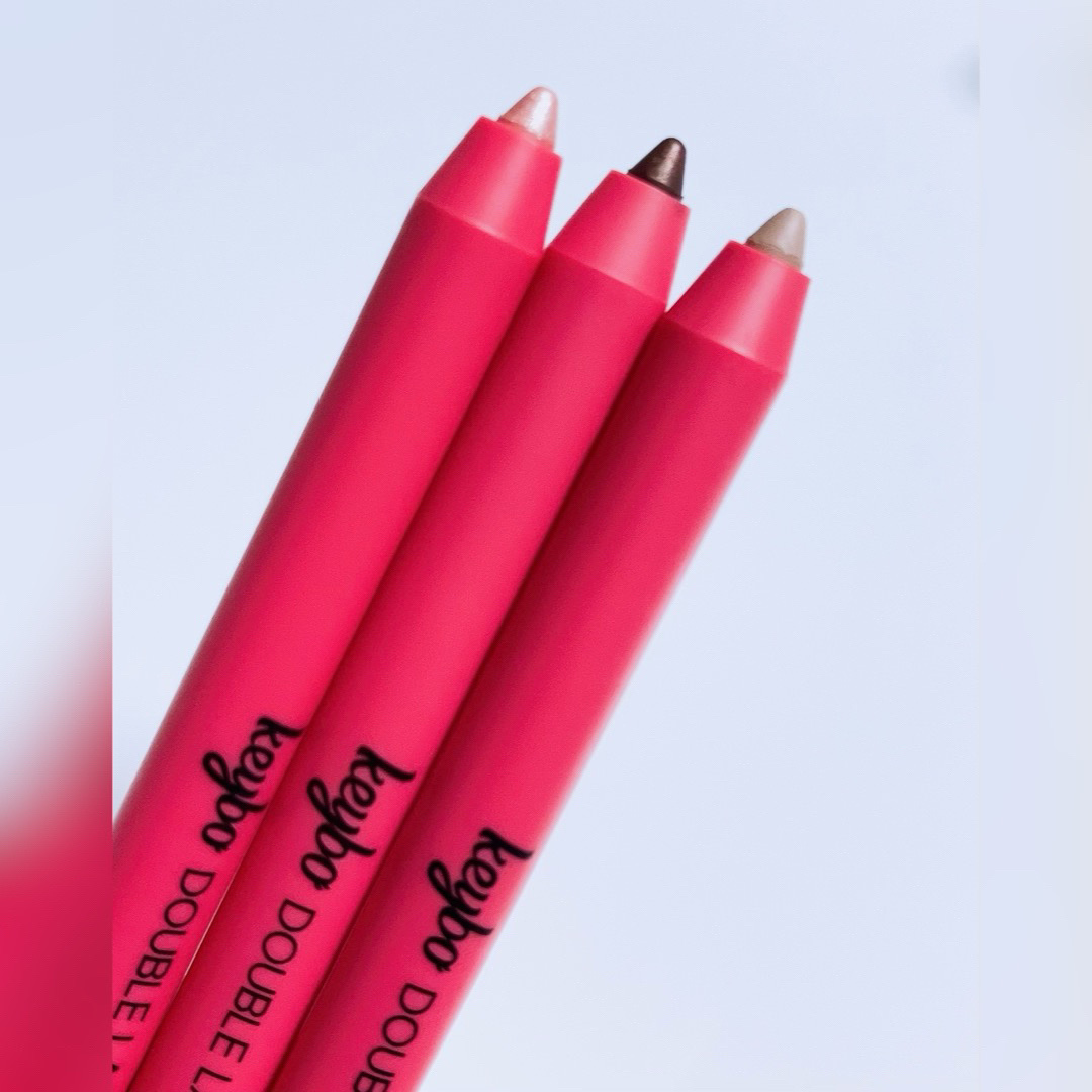 ダブルラスティングジェルアイライナー/keybo/スティックアイシャドウを使ったクチコミ（2枚目）