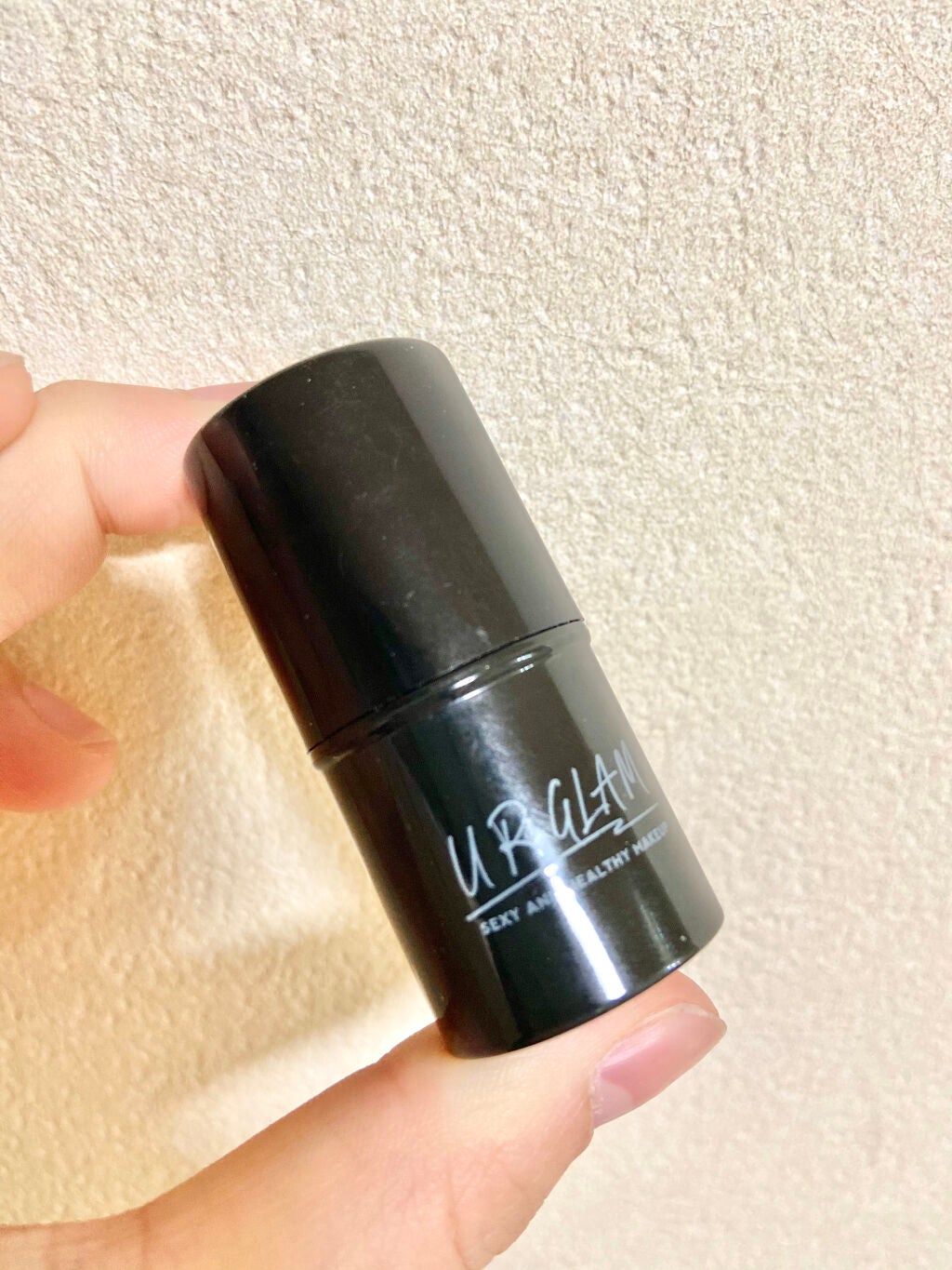 UR GLAM FACE GLOSS STICK/U R GLAM/ジェル・クリームチークを使ったクチコミ(3枚目)