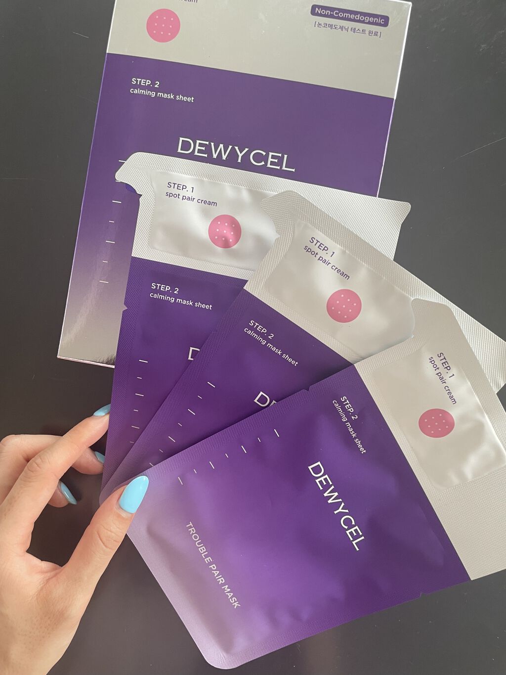 トラブルペアーマスク/DEWYCEL/シートマスク・パックを使ったクチコミ（1枚目）