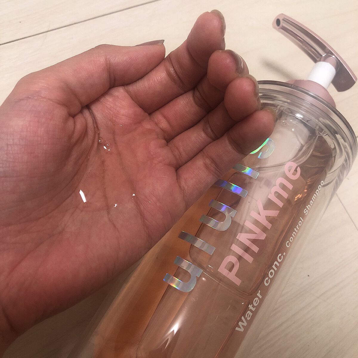 ピンクミー ウォーターコンク コントロール シャンプー/ヘアトリートメント/ululis/市販シャンプーを使ったクチコミ（2枚目）
