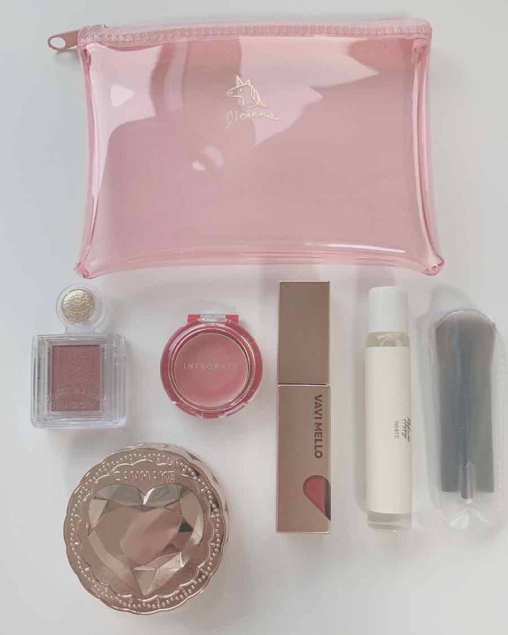 メルティーモードチーク RD382/インテグレート/ジェル・クリームチークを使ったクチコミ（2枚目）