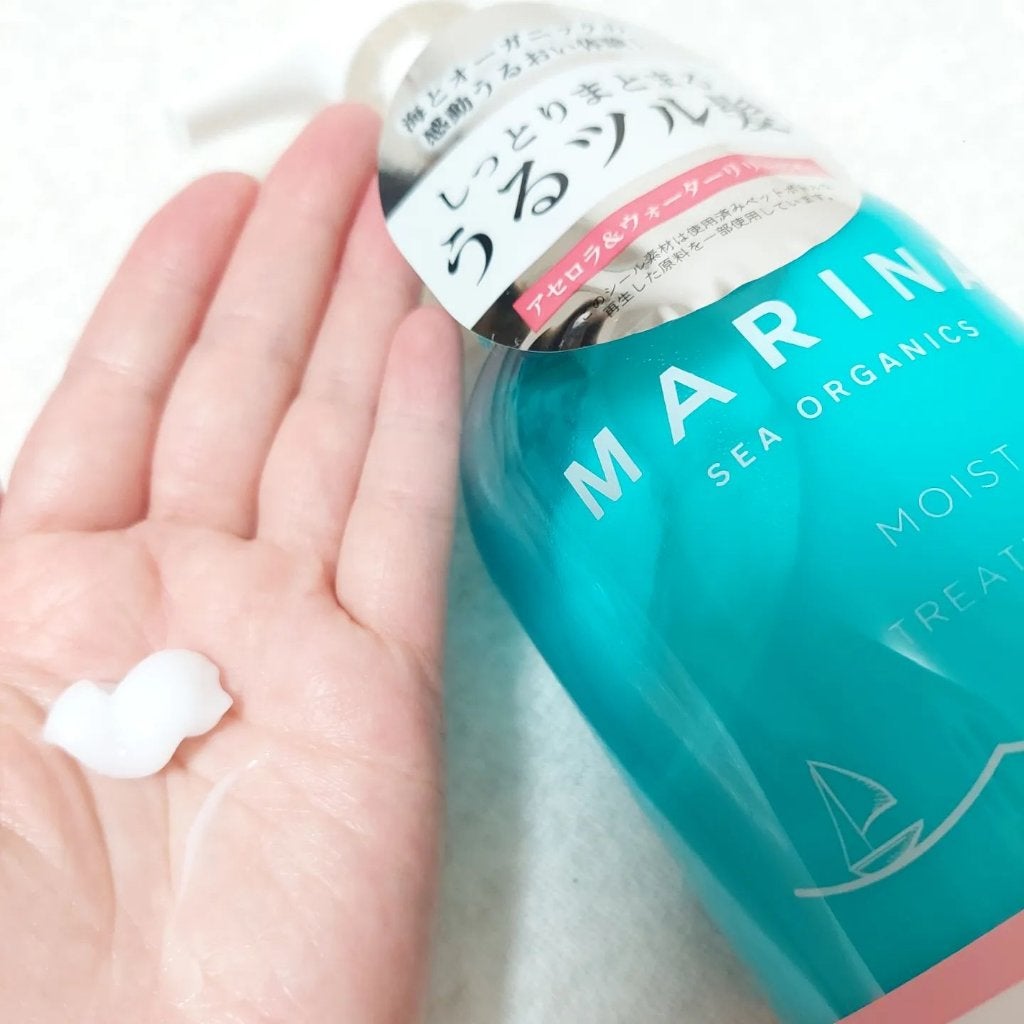 モイストシャンプー&モイストトリートメント/マリーナシーオーガニック/市販シャンプーを使ったクチコミ(6枚目)