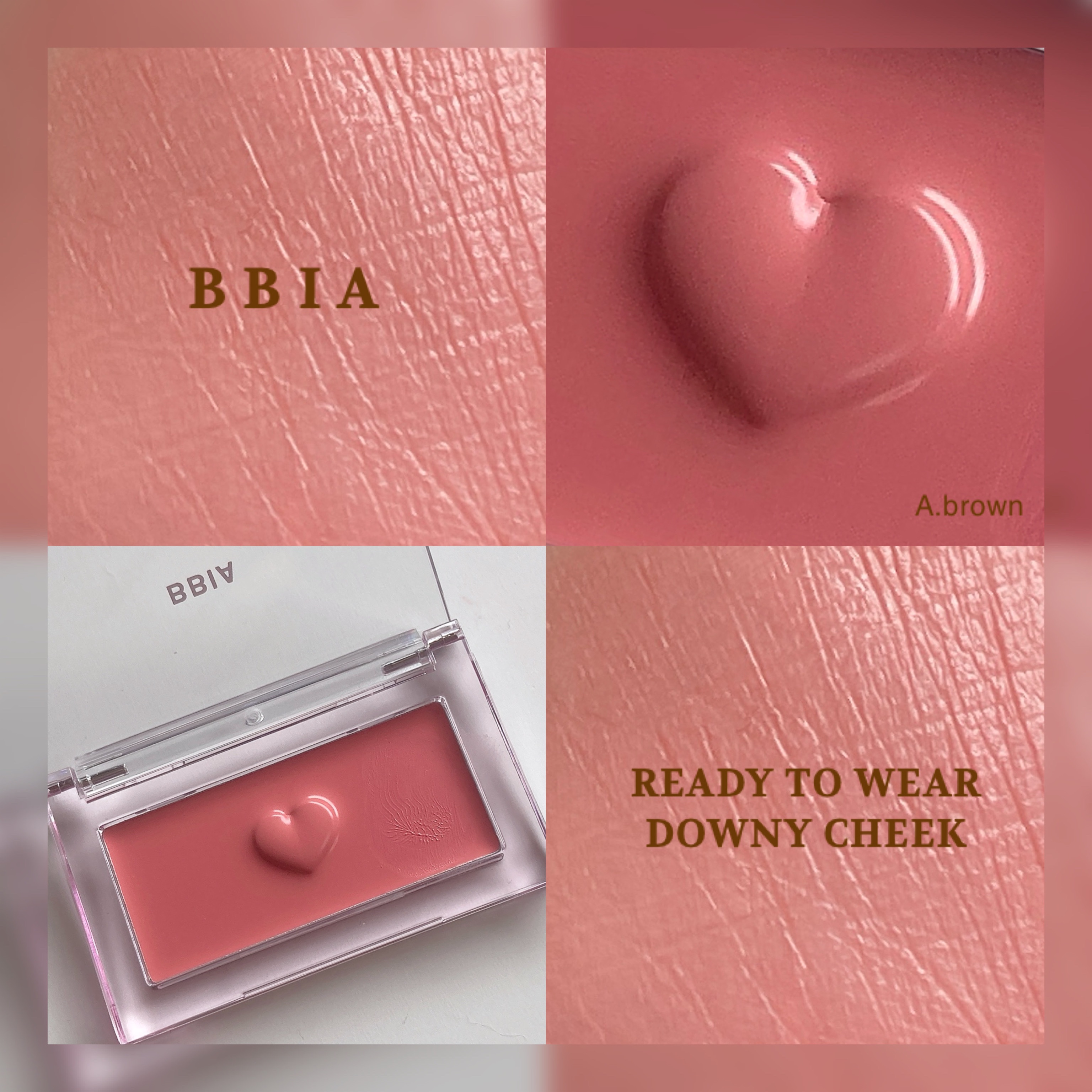 レディトゥーウェアダウニーチーク/BBIA/ジェル・クリームチークを使ったクチコミ（1枚目）