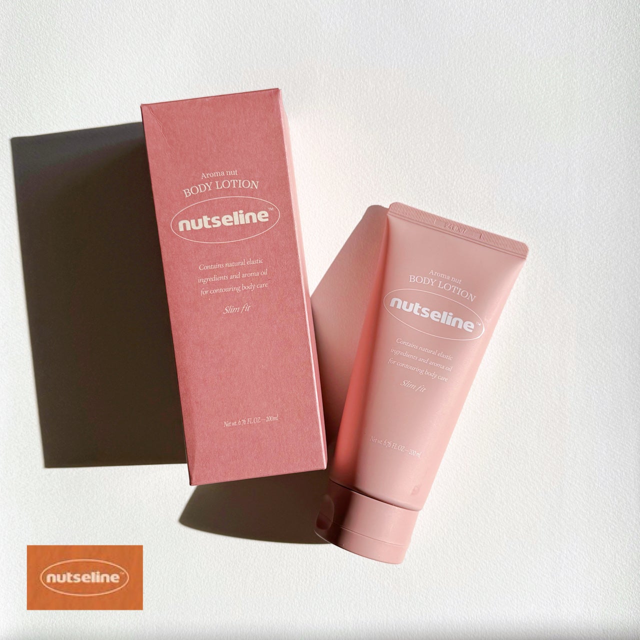 アロマナッツスリムフィットボディローション/nutseline/レッグ・フットケアを使ったクチコミ(1枚目)