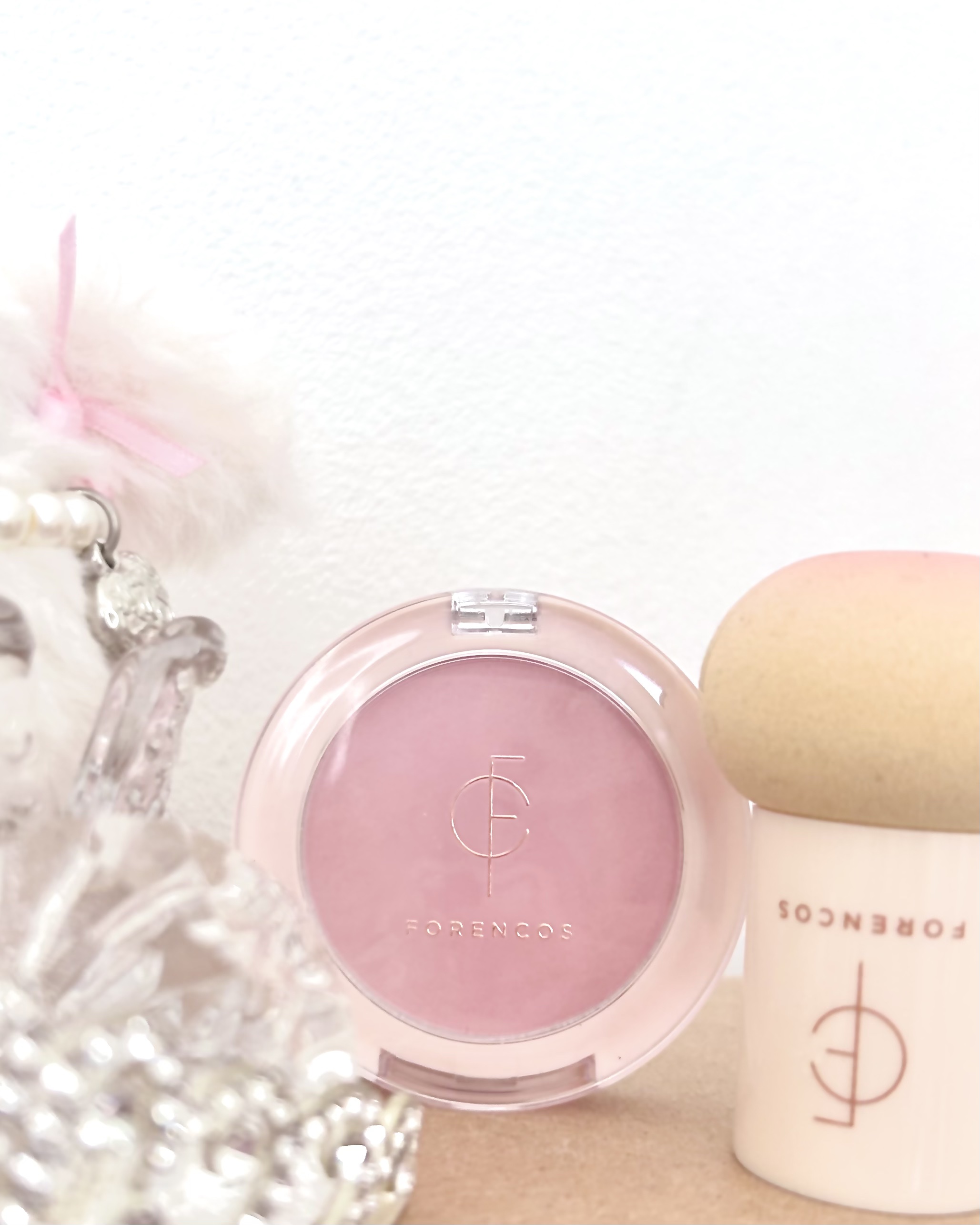 ピュアブラッシャー パフ付き 05 ウィンター/フォレンコス/パウダーチークを使ったクチコミ（1枚目）