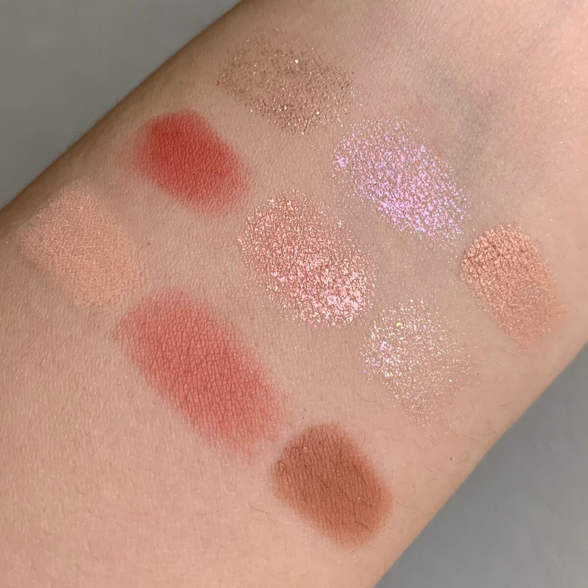 マテリアルカラーパレット/leur charme/アイシャドウパレットを使ったクチコミ(3枚目)