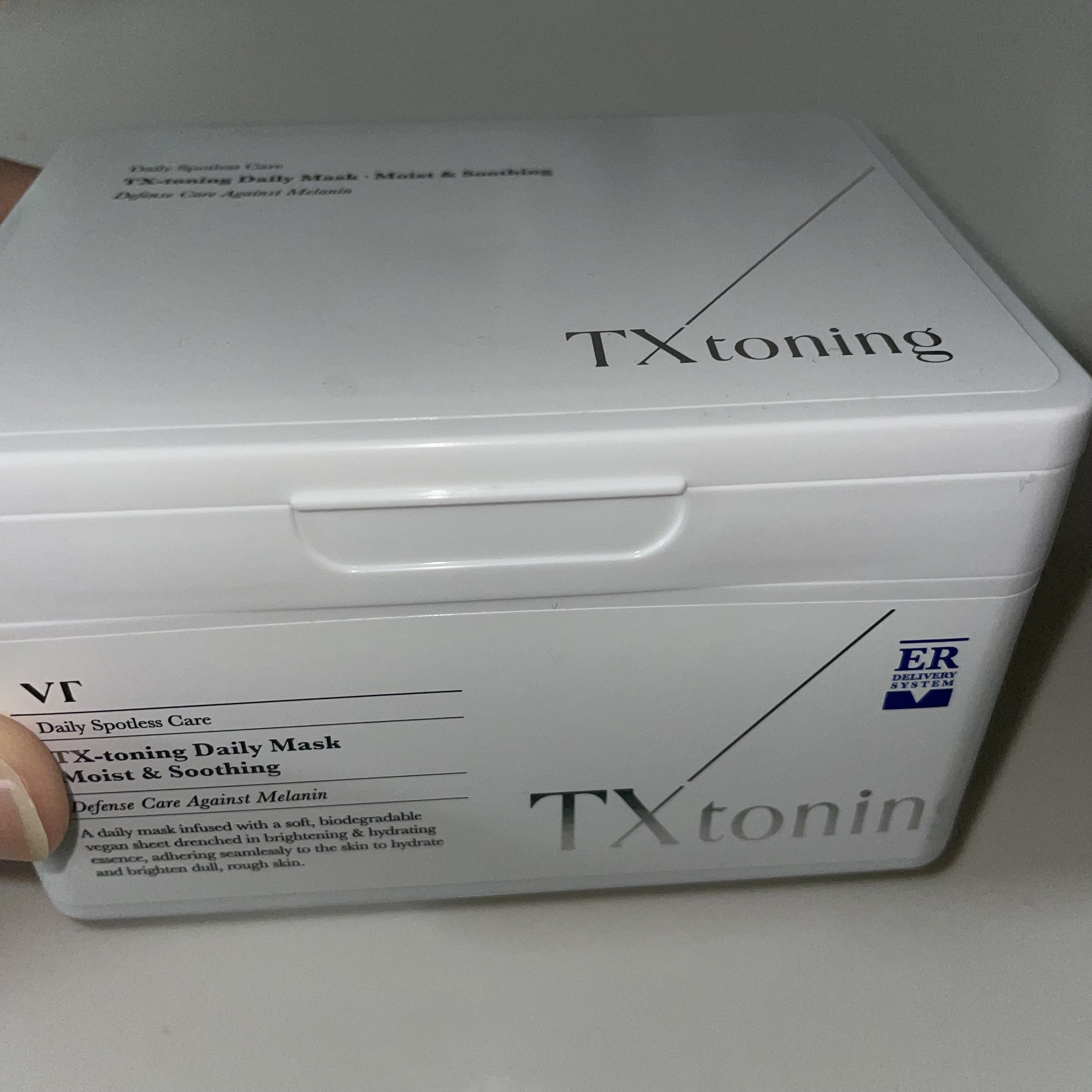 TXトーニングデイリーマスク/VT/その他スキンケアを使ったクチコミ（1枚目）
