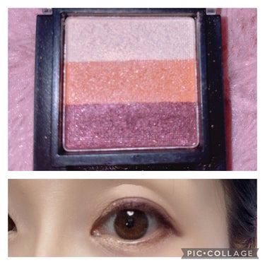 UR GLAM　GRADATION EYESHADOW/U R GLAM/パウダーアイシャドウを使ったクチコミ（3枚目）