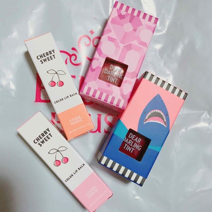 ディアダーリン ウォータージェルティント (アイスティント)/ETUDE/口紅を使ったクチコミ(1枚目)