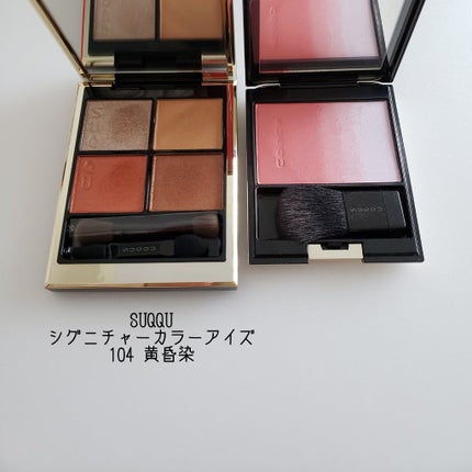 シグニチャー カラー アイズ/SUQQU/アイシャドウパレットを使ったクチコミ(4枚目)