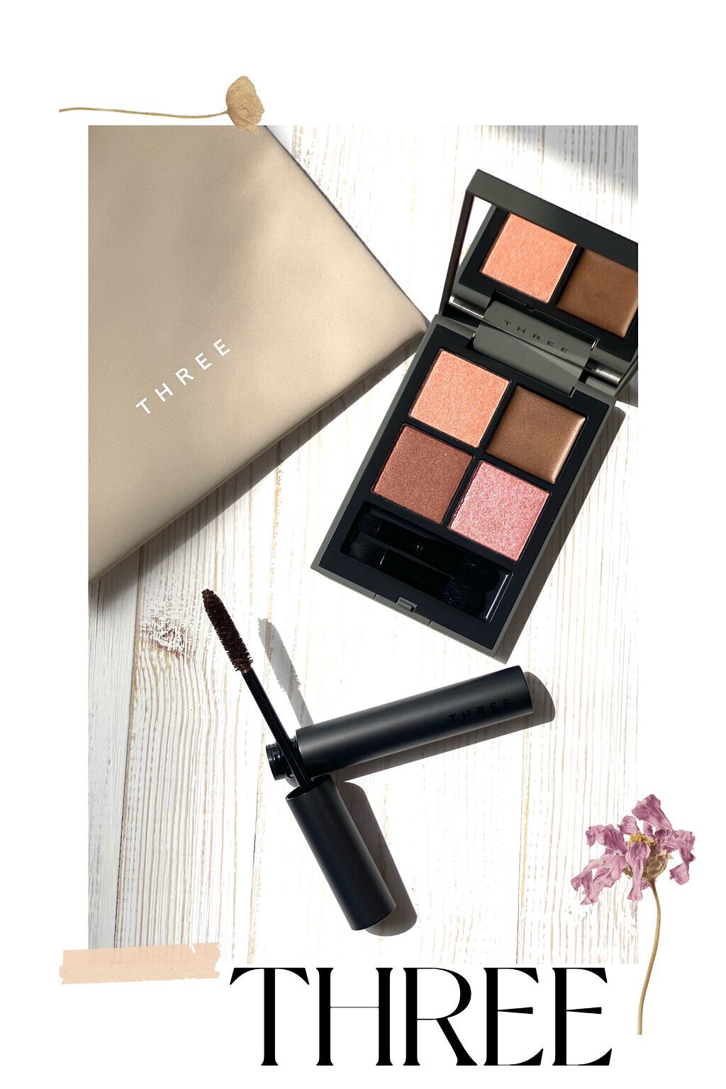 ディメンショナルビジョンアイパレット/THREE/アイシャドウパレットを使ったクチコミ(1枚目)