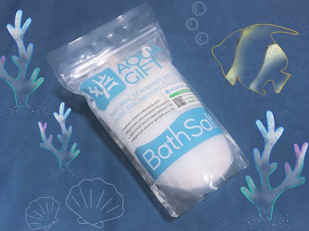 Bath Salt/AQUA GIFT/無機塩系入浴剤を使ったクチコミ(1枚目)