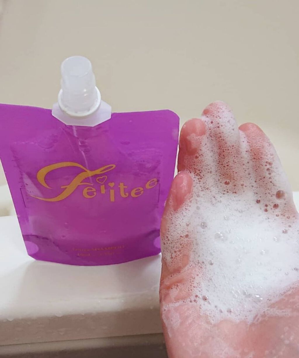 シャンプー/トリートメント シャンプーお試し用/Feiitee/市販シャンプーを使ったクチコミ（3枚目）